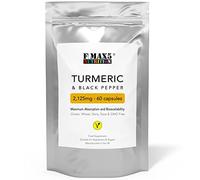 Turmeric 2000mg & Black Pepper Extract Capsules | High Strength | Suitable for Vegetarian’s | NO Added FILLERS - GMO Free | UK Made (60)