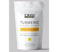 Turmeric 3200mg & Black Pepper 120 Tablets Tumeric Curcumin - not capsules