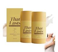 Turmeric Aluminum-Free Deodorant,Anti-Perspirant Roll-On, Vanilla & Pistachio Scent, Underarm Brightening Care, All-Day Odor Protection for Women & Men (2 pcs)