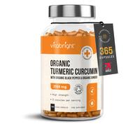 Turmeric and Black Pepper Capsules | 2160mg Dose | 365 Tablets | 4 Month Supply | 3 A Day | Herbal Supplements | High Strength Cur