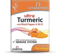 Vitabiotics Supplement Ultra Turmeric with Black Pepper & Vitamin D 60 Tablets
