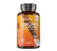 Turmeric and Black Pepper Capsules with Ginger - 25,000mg Turmeric