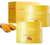 Turmeric Antioxidant Moisturising Face Cream,Natural Turmeric Brightening Face Cream for Radiant & Glowing Skin,Nourishing & Hydrating,Daily Facial Care,Suitable for All Skins Types (2 pcs)
