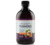 Turmeric Bio-Fermented Curcumin with 6 Billion Probiotics - Liquid Formula, Digestive Enzymes, Black Pepper & Ginger | Turmeric