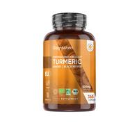Turmeric & Black Pepper Capsules | 365 Vegan & Gluten-Free Tablets