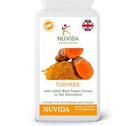 Turmeric & Black Pepper Capsules • High Strength 500mg • 120 Capsules | Carefully Produced Using Premium Ingredients • Vegan Friendly • UK Manufactured