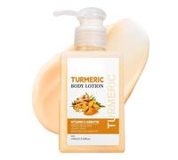 Turmeric Body Lotion- Tumeric Lotion- Remove Acne, Dark Spots,Firming Moisturiser with Aloe, Witch Hazel & Turmeric - Body Cream for Women, Men, Dry Skin Holiday Essentials-100ml Travel Size
