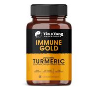 Turmeric Capsules 2000mg with Ginger and Black Pepper, by Yin & Yang Superfoods | High Strength Supplement | Immune Support & Joint Health | Eco-Friendly Packaging | Two Month Supply
