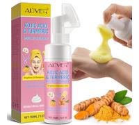 Turmeric Cleanser for Face, Clear and Soothe Mousse Cleanser,Turmeric Moisturizing Gentle Wash Gel, Fading Ageing Spots and Acnes Scars- 150ml