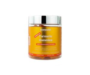 Turmeric Complex Gummies - 3000mg High Strength Turmeric with Ginger Extract, Black Pepper, Manuka Honey & Zinc - Powerful Anti-Inflammatory for Muscles, Bones and Joints - 60 Gummies