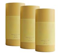 Turmeric Deodorant, Gentle Underarm Odor Care Solid Stick, Portable Mild Natural Daily Casual Care, Long-Lasting Freshness for all Skin Types, 30g (3pcs)