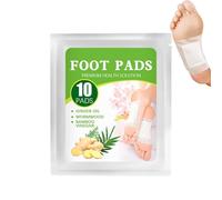 Turmeric Detox Foot Patches - 30 Packs | Foot Pads to Remove Body toxins | Relieve Dampness, Warm Feet, Improve Sleep | Easy-to-Use Foot Care (#1, 10pcs)
