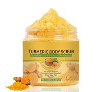 Turmeric Exfoliating Body Scrub - Deep Cleaning, Nourish Skin - Women & Men - Dead Skin Remover, Improve Dark Spots & Acne - 100g