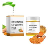 Turmeric Exfoliating Pads Deep Cleansing, Moisturizing, Skin Brightening. Improve Dull Skin, Solve Multiple Skin Problems, Facial Cleaning Fades Dark Spots (Fifty -five PC)