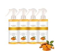 Turmeric Exfoliating Spray, Deep Cleansing Facial Treatment for Pores, Anti Wrinkle & Fine Lines, Evens Skin Tone, Firms and Moisturizes Skin with Nourishing Formulated for Daily Use (4PCS)
