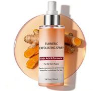 Turmeric Exfoliating Spray, Exfoliating Toner For Face & Body Scrub Exfoliator Pore Minimizer - Exfoliating Body Scrub For Clear Skin, Face Exfoliator For Dark Spots, Blackhead Remover For Face