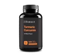 Turmeric Extract with Black Pepper - 95% Curcuminoids - Natural and Vegan Origin - 4-Month Supply - 120 Vegan Capsules - Zenement