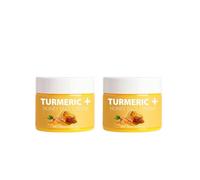 Turmeric Face Cream, Natural Turmeric Hydrating Face Cream, Dark Spot Remover for Face, Hydrating Skin Care Day & Night Facial Moisturizer (2)