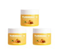 Turmeric Face Cream, Natural Turmeric Hydrating Face Cream, Dark Spot Remover for Face, Hydrating Skin Care Day & Night Facial Moisturizer (3)