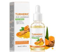 Turmeric Face Serum, Turmeric Anti-Wrinkle Facial Serum, Dark Spot Remover, Deep Nourish Moisturizing for Face & Body, Lighten Acne Marks, Brighten Skin Tone, 30ml*2