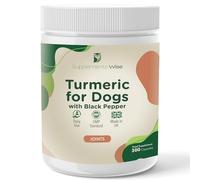 Turmeric For Dogs - Dog Joint Supplements for Senior Dogs - Joint Tablets - Turmeric (Rich in Curcumin) with Black Pepper - Made in the UK (300 x 500mg Capsules)