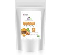 Turmeric for Dogs with Black Pepper - 1600mg High Strength Supplement - 60 Tablets - Natural Joint & Mobility, Flexability Support - Suitable for All Breeds over 2kg Senior K9 Wellbeing