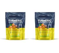 Turmeric, Ginger & Black Pepper 4000 mg Tablets (per Serving), High Strength Curcumin Supplements, Vegan and Gluten Free, UK Made, 120 Count (Pack of 2)
