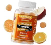 Turmeric, Ginger & Black Pepper Gummies | 60 Vegan Gummies | Light Spiced Fruit Flavour | Supports Joints, Digestive Health & Anti-Inflammation