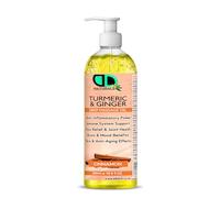 Turmeric & Ginger Deep Massage Oil - Cinnamon | Anti-Inflammatory, Pain Relief, Joint & Muscle Support, Immune Boost, Mood Enhancer, Anti-Aging (500ml Pump)