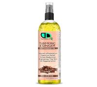 Turmeric & Ginger Deep Massage Oil with Clove Essential Oil - Inflammation Relief, Digestive Support, Stress Reduction, Skin Brightening, Cell Renewal (250ml Spray)