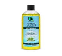 Turmeric & Ginger Deep Massage Oil with Lemongrass | Muscle & Joint Relief, Skin Care & Relaxation | Essential Oil Blend for Hair, Scalp & Stress Support (30ml Cap)