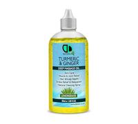 Turmeric & Ginger Deep Massage Oil with Lemongrass | Muscle & Joint Relief, Skin Care & Relaxation | Essential Oil Blend for Hair, Scalp & Stress Support (50ml Nozel)