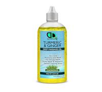 Turmeric & Ginger Deep Massage Oil with Lemongrass | Muscle & Joint Relief, Skin Care & Relaxation | Essential Oil Blend for Hair, Scalp & Stress Support (100ml Nozel)