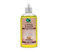 Turmeric & Ginger Deep Massage Oil with Sandalwood | Circulation Booster, Anti-Aging, Calming & Spiritual Uplift | Natural Fragrance for Relaxation (50ml Nozel)