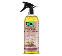 Turmeric & Ginger Deep Massage Oil with Sandalwood | Circulation Booster, Anti-Aging, Calming & Spiritual Uplift | Natural Fragrance for Relaxation (500ml Spray)
