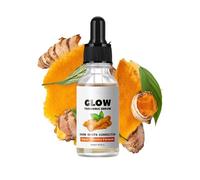 Turmeric Glow Face Serum, Dark Spot Corrector Serum for Face & Body, Natural Turmeric Anti Aging Moisturizer Skincare, Hydrate Dull & Dry Skin, Reduce Dark Spots Fine Lines & Wrinkles