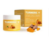 Turmeric honey face cream,Turmericc Face Cream,Anti-aging Hydration Skin Firming & Brightening Creame for Dark Spots,Natural Turmericc Creams Skin Care,Pure Turmeric Creame Healing for All Skin