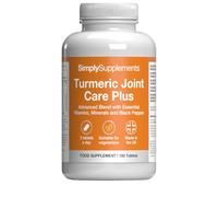 Turmeric Joint Care Plus | Supports Joint Health & Normal Inflammatory Response | Vitamins & Minerals | 180 Tablets = 3 Months of Supply | Vegetarian Friendly | Certified GMP & Made in The UK