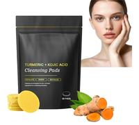 Turmeric Kojic Acid Cleansing Pads,Kojic Acid and Turmeric Pads,Turmeric Face Scrub P/a/ds,T/urmeric Exfoliating Foaming P/ads,Koji/c Aci/d and Turmeri/c Cleansing P/ads,Resurfacing Pa/ds