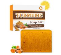 Turmeric & Kojic Acid Soap Bar for Dark Spots & Acne, Brightening Turmeric Soap for Hyperpigmentation, Deep Cleansing Face & Body Bar, Refreshing Moisturising & Brightening Soap for Smooth Skin