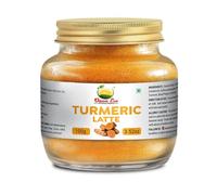 Turmeric Latte 100gm/3.52oz- High Curcumin Turmeric, Mamra Almonds- Multi-Functional Nourishment Natural Golden Milk Elixir for Wellness, Immunity, Anti-Inflammatory Support- Rejuvenating- Sugar Free
