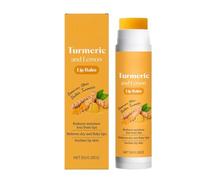 Turmeric Lip Balm, Lemon Turmeric Lip Scrub, Nourishing and Moisturizing, Specially Formulated for Smokers, Easy to Apply