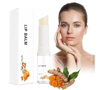 Turmeric Lip Balm Stick,Lip Care Cream,Daily Lip Care Balm,Lip Lightening For Dark Lips,Turmeric Long Lasting Moisturizing Lips Balms,Reduces Chapped Dry Lips,Repairs Cracks