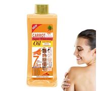 Turmeric Massage Oil For Body & Face, 300ml Turmeric Oil For Skin Whitening, Brightening Body Oil, Turmeric Super Whitening Oil For Deeply Hydrating, Nourishing, Moisturizing