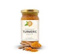 Turmeric Merchant Organic Turmeric Paste (200g*3) - Made from Raw Turmeric Root, Ready to Use for Cooking & Drinks, Vegan, Vegetarian, No Artificial Additives, Versatile Kitchen Ingredient