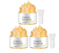 Turmeric Mud Mask, Deep Cleansing Acne Face Mask for Dark Spots, Cleanses The Face Hydrates, Deep Cleansing Pores, Improve Complexion, Controlling Oil (3)