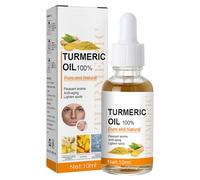 Turmeric Oil Facial serums, 10ml Natural Turmeric Repair Face Lotion, Skin Care Moisturizing Repair Serums To Improvedullness, Diminishes Spots For All Skin Types