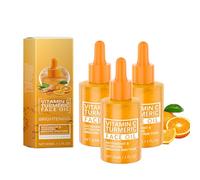 Turmeric Oil for Face Body, Natural Skin Brightening Serum for Dark Spots, Faced Repair Cleanses Skin, Evens Tone, Minimizes Pores - Moisturizing Nourishing for All Skin (3PCS)