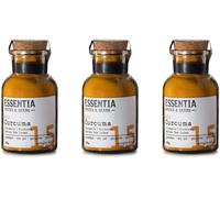 Turmeric - Set of 3 Jars 100g - Flavour with Useful Earthy Notes, Portuguese Origin, Gourmet