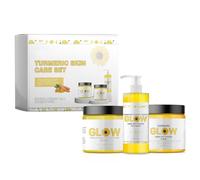 Turmeric Skincare Set - Gentle Plant-Based Cleansing & Hydration for Refreshed Balanced Skin, Daily Use, Natural Routine